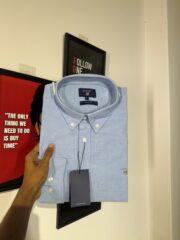 Gant Premium Sky Blue Solid Shirt
