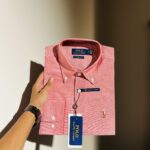 RL Premium Peach Solid Shirt