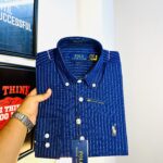 RL Royal Blue Stripe Premium Shirt