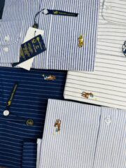 RL Sky and White Stripe Premium Shirt - Image 4
