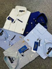 RL Royal Blue Stripe Premium Shirt - Image 3