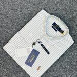RL Signature White Stripe Premium Shirt
