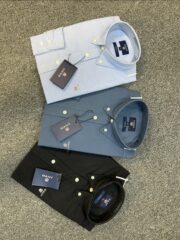 Gant Premium Sky Blue Solid Shirt - Image 3