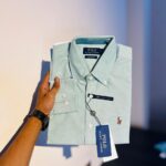 RL Premium Light Mint Solid Shirt