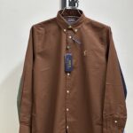 RL Premium Brick Color Solid Shirt (Copy)