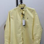 RL Premium yellow Solid Shirt